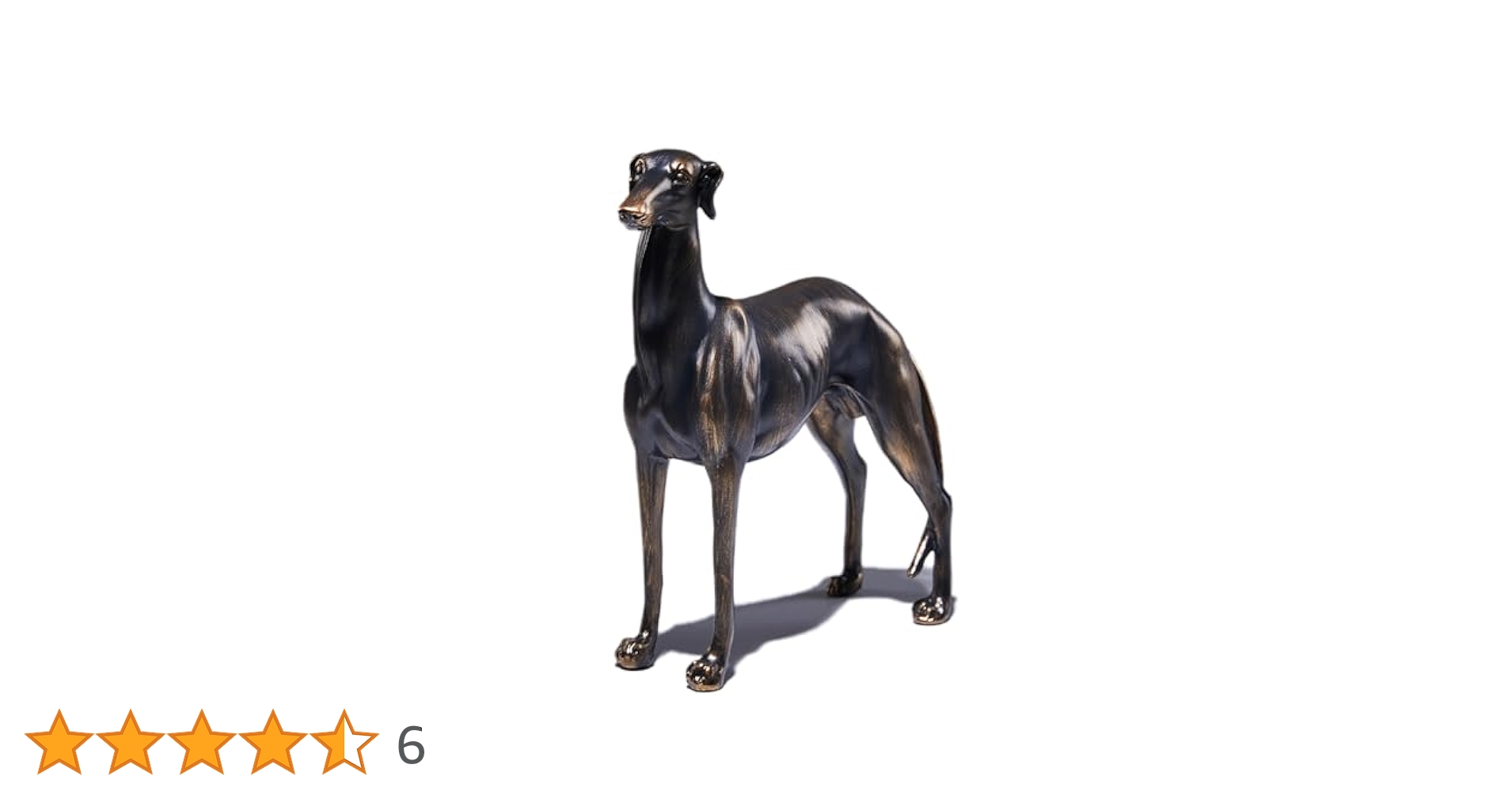 グレイハウンドの置物 ダークグレー グレイハウンドの置物 ダークグレー Amazon.com: Glitzhome Dog